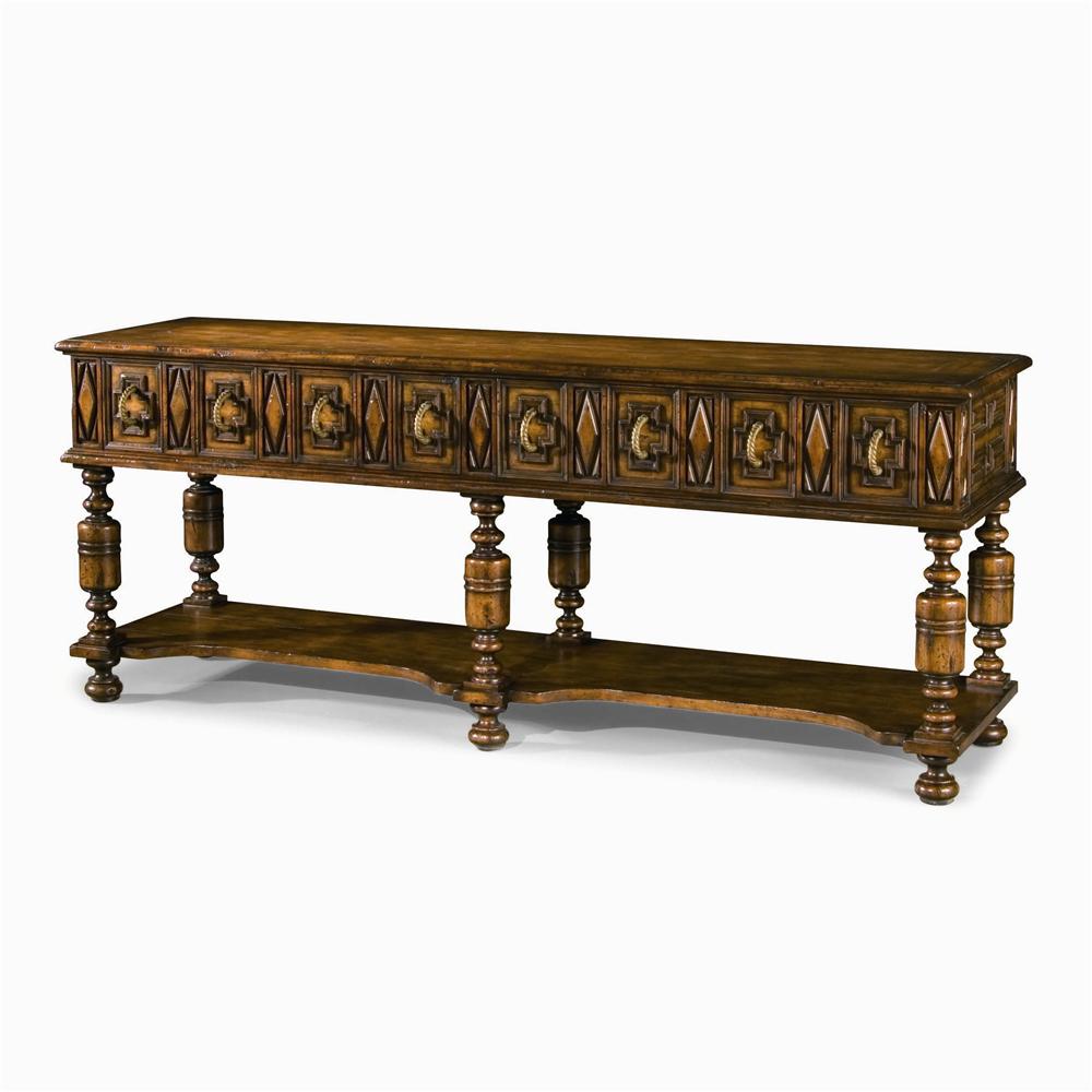 Century Monarch Fine Furniture Jacobean Sideboard with Four Drawers